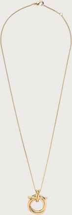 Ferragamo Women Gancini pendant necklace Gold