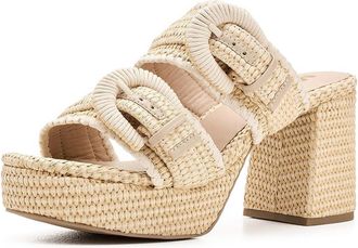 Mia Rebekah Womens Dress Sandals Natural : 9.5 M