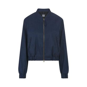 Riani Dames, Jassen, Blauw, Maat: 2XL Denim