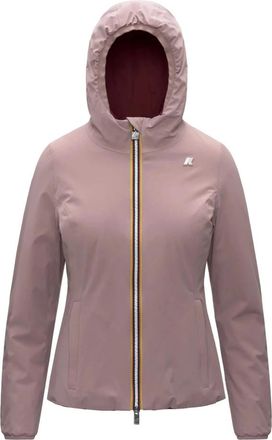 K-Way K-Way, Light Jackets, female, Pink, Size: XS Warm Double Lily Street Jacket