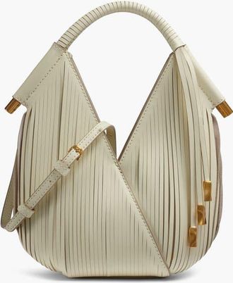 DKNY Baldwin Lasercut Micro Crossbody in Buttercream at Nordstrom