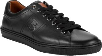 Bally Orivel Mens 6240301 Black Leather Sneaker