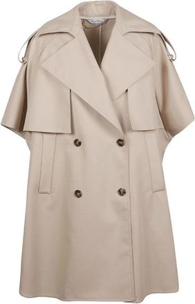 Max Mara Trenchcoat - Dames - Trenchcoats - Beige - S/M - Jassen
