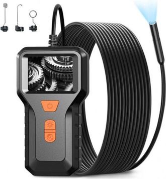 Trade Shop Trade Shop - Piccola Telecamera Di Ispezione Cavo 5mt Immagine 1080p Batteria 2600mah 8 Led Luce