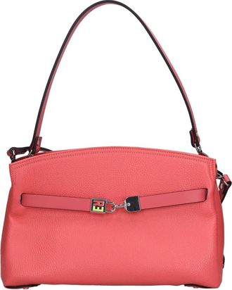 Rebelle Zelda Handtas Rosato - Dames - Schoudertassen - Roze - ONE Size - Leer - Tassen