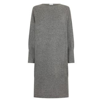 Malo Dames, Jurken, Grijs, Maat: 2XS Polyamide