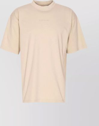 Balenciaga crewneck t-shirt distressed effect