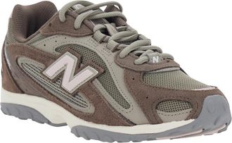 New Balance Unisex Sneakers 204l Brown Suede Suede-Textile Trainers Suede/textile