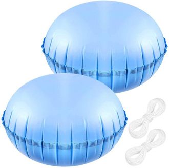 OEM Coj&iacute;n De Piscina De 4 &times; 4 Pies, 2 Piezas De Coj&iacute;n Inflable Para Piscina De Invierno, Cubierta Inflable Para Piscina De Invierno, Cojines Flotantes De 