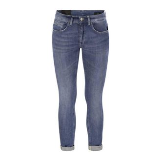 Dondup Heren, Jeans, Blauw, Maat: W36 Katoen