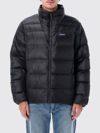 Patagonia Fitz Roy Quilted Nylon Puffer Jacket with High Collar