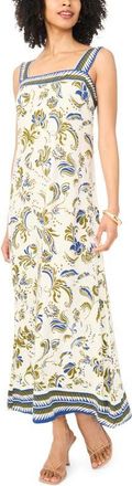 Vince Camuto Smocked Back Maxi Dress in New Ivory at Nordstrom, Size Xx-Small