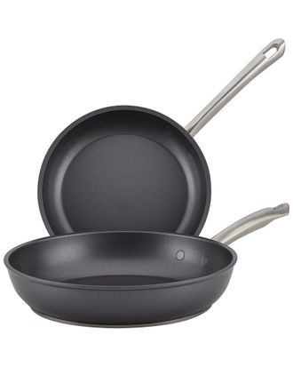 Anolon Accolade Forged Hard-Anodized Fry Pan Set