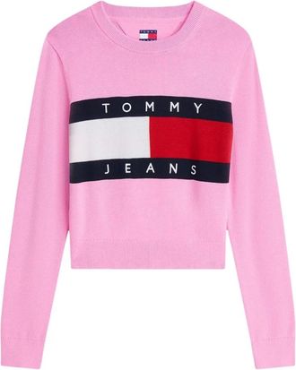 Tommy Jeans Donna, Maglie, Rosa, M, new
