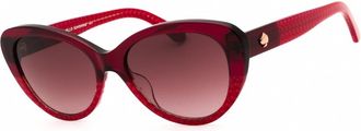 Kate Spade New York Ladies Red Cat Eye Sunglasses KSJOSIS