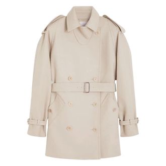 Max Mara Trench Coats, female, Beige, Size: XS Cacio Trench Coat
