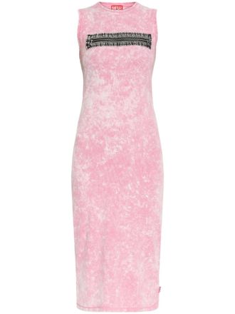 Diesel D-Pra jurk - Roze