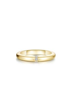 Lafonn The Last Piece Simulated Diamond Band Ring in Gold at Nordstrom, Size 6