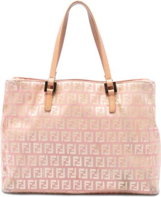Fendi Pre-owned Fendi Zucchino Canvas Tote Ladies Z24TNLXPXA68FDYM