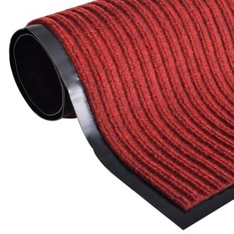 Berkfield Home Door Mat Red 117x220 cm PVC
