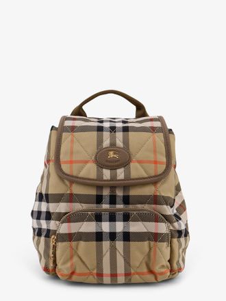 Burberry Zaino Horseshoe in nylon con motivo Check - BURBERRY - gender_Woman