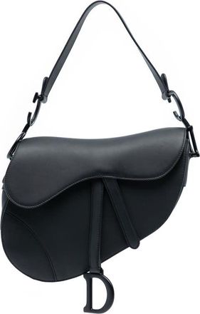 Dior Pre-owned Dior Ultra Matte Calfskin Saddle Bag Ladies 09-MA-0250