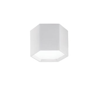 Luce-Ambiente-Design Led Vortex Ceiling Light in Paintable White Plaster 12w With Cct Switch