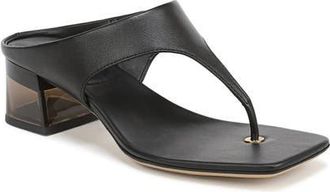 Franco Sarto Kayla Block Heel Sandal in Black at Nordstrom, Size 7.5