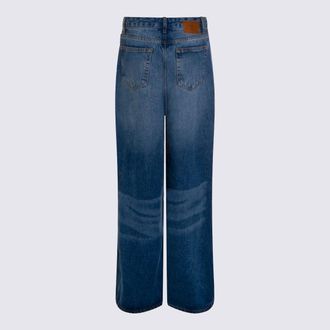 Ganni Womens Jeans Tint Wash _tencel