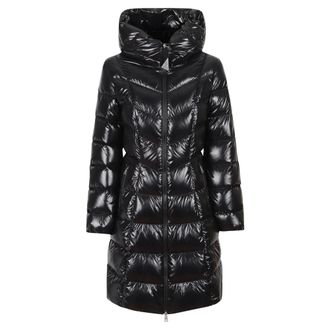 Moncler Marusse halflange donsjas - Dames - Jassen - Zwart - Maat: S Zijde