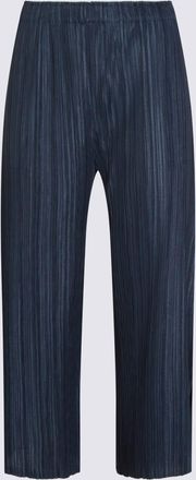 Pleats Please Issey Miyake Navy Pants