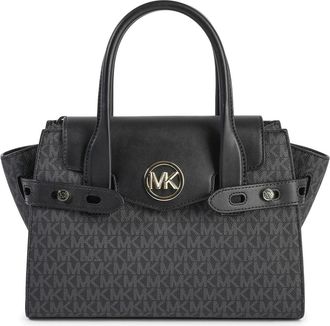 Michael Kors Black Pvc Satchel Womens Bag