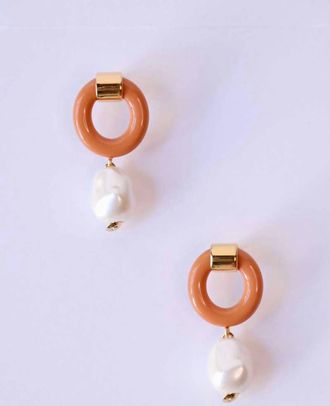 Rachel Comey Womens Oli Earrings In Sienna
