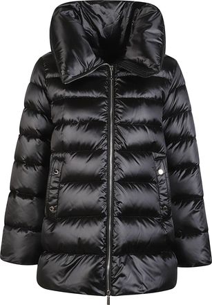 Moorer Natalia-Hc Shiny Quilted Down Jacket