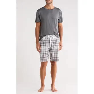 Geoffrey Beene 3-Piece Short Pajama Set in Blue at Nordstrom Rack, Size X-Large
