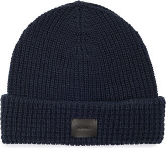 AllSaints Mixed Stitch Beanie in Colleigate Blue at Nordstrom Rack