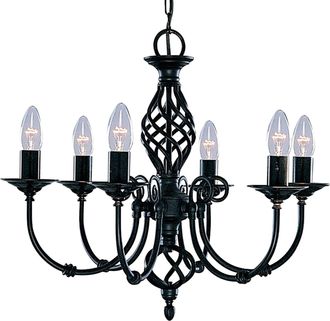 Searchlight Ciondolo Zanzibar 6lt - Metallo Nero
