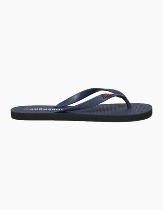 Superdry Mens Superdry Mens Core Essential Flip Flops - Navy - Size: 10 - 11 uk