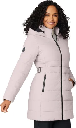 Free Country Womens Cirrus Quilted Long Puffer Jacket