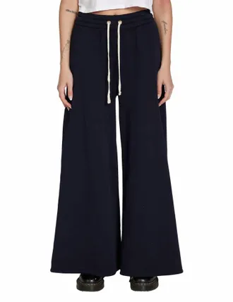Les Tien Christine Flare Pant In Navy