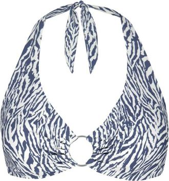 Barts Nerissa Cross Halter Bikini-Top f&uuml;r Damen | grau