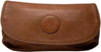 Givenchy Pre-owned Clutches, female, Brown, Size: ONE SIZE Pre-owned Leather Clutch