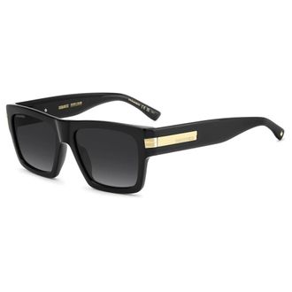 Dsquared2 D2 0198/S Sunglasses - male - Dsquared2 - Sunglasses - Black - 55 MM - Accessories