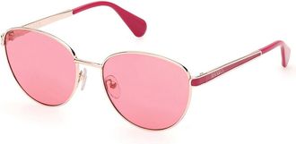 Max & Co. MO0105 28S Womens Sunglasses Gold Size 54