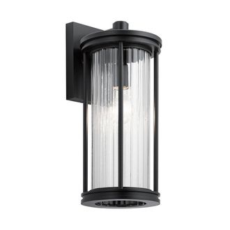 Netlighting Kichler Barras Outdoor Wall Lantern Black IP44