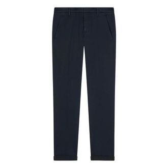 Dondup Heren, Broeken, Blauw, Maat: W31 Katoen