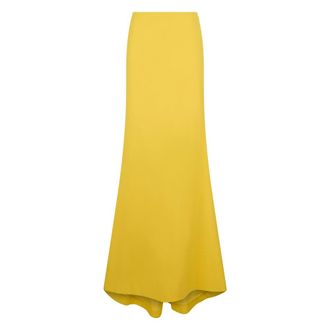 Valentino Garavani Rokken, Dames, Geel, S, Wol, Maxi Rok