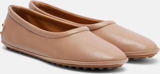 Tod's Leather ballet flats