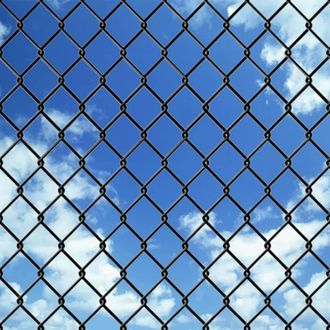 Berkfield Home Suitable Chain Link Fence Steel 25x1.5 m Grey