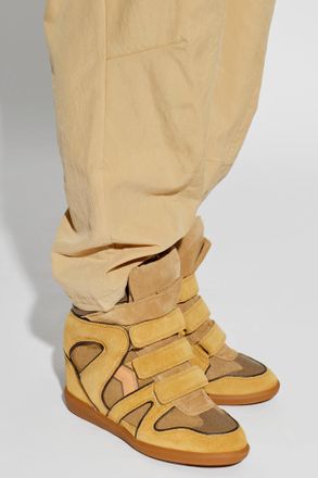 Isabel Marant Bekett Wedge Sneakers, Womens, Yellow